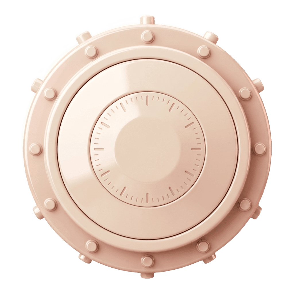 A ceramic vault, representing Catalsy keeping your data secure